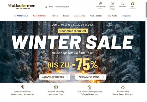 Atlas For Men Januar 2026