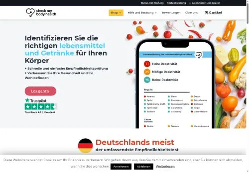 Check My Body Health März 2026