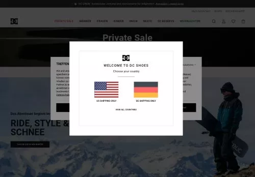 DC Shoes Dezember 2025