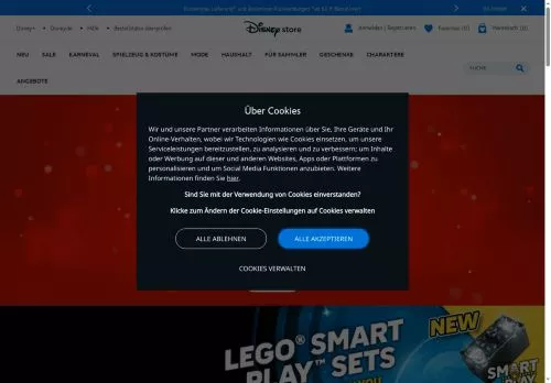 Disney Store Januar 2026