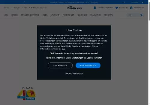 Disney Store März 2026