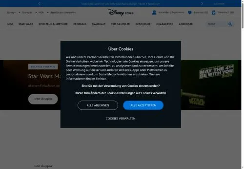 Disney Store Mai 2026