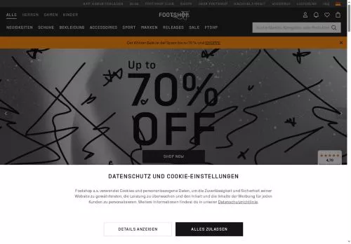 Footshop Januar 2026