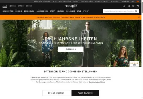 Footshop März 2026