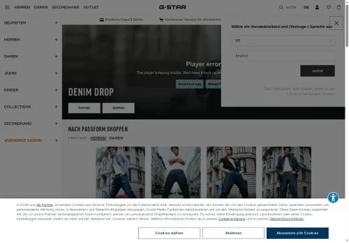 G-Star RAW März 2026