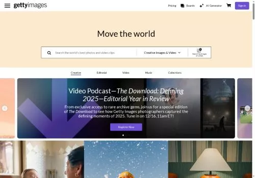 Getty Images Dezember 2025