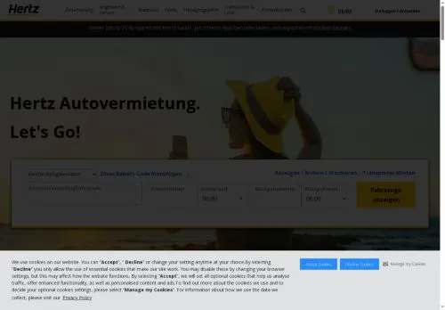 Hertz Juli 2026