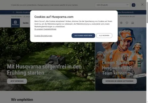 Husqvarna März 2026