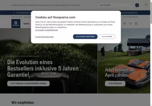 Husqvarna Dezember 2025