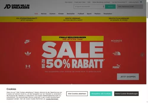 JD Sports Januar 2026