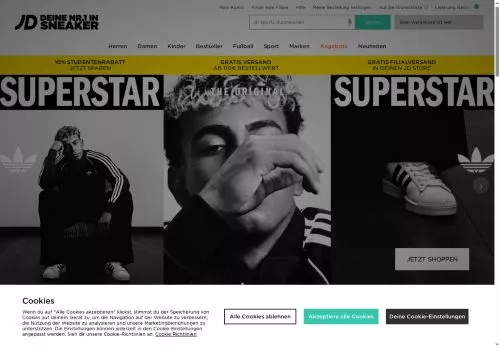 JD Sports März 2026