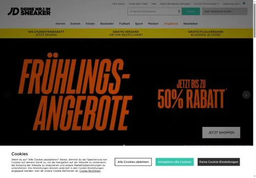 JD Sports April 2026