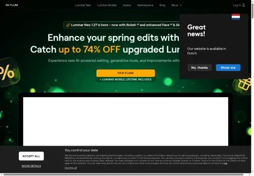 Luminar Neo April 2026