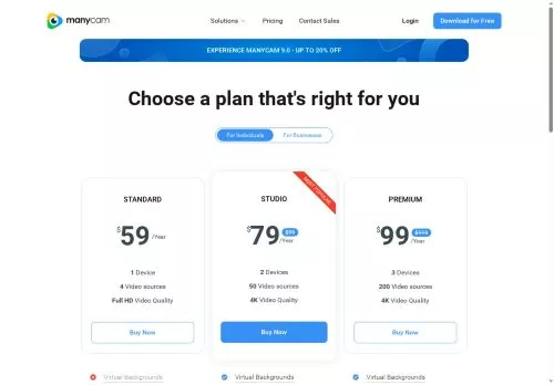 Manycam Dezember 2025
