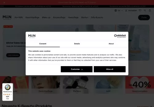 Miin Cosmetics Februar 2026