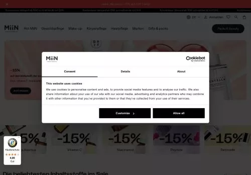 Miin Cosmetics Februar 2026