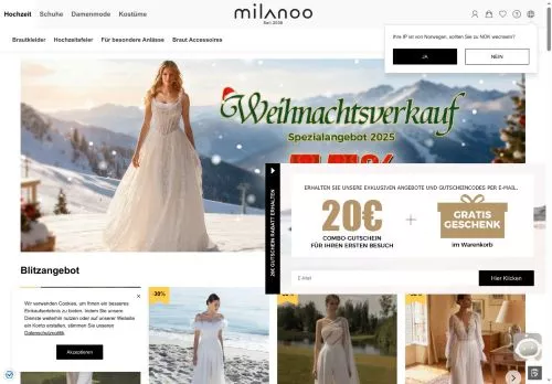 Milanoo Dezember 2025