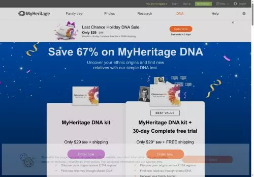 Myheritage Dezember 2025