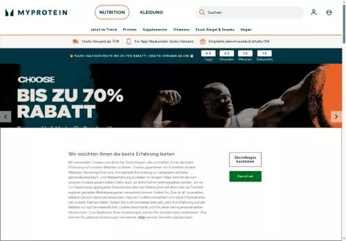 Myprotein Januar 2026