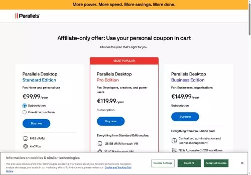 Parallels Januar 2026