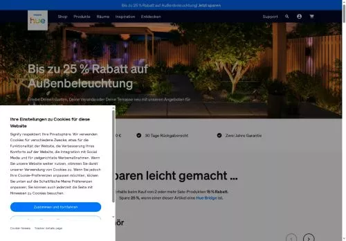 Philips Hue März 2026