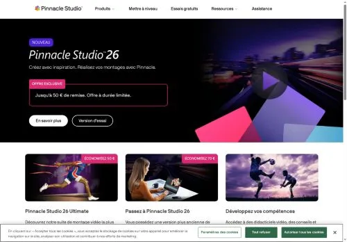 Pinnacle Studio August 2026