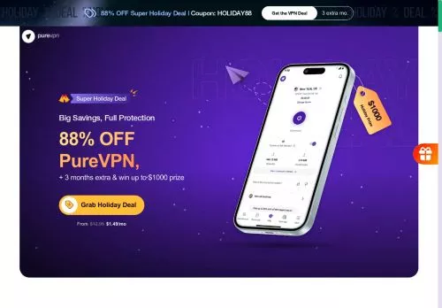 PureVPN Dezember 2025