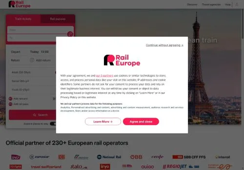 Rail Europe Oktober 2026