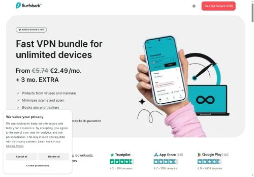 Surfshark VPN Juni 2026