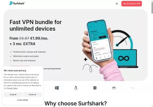 Surfshark VPN Januar 2026