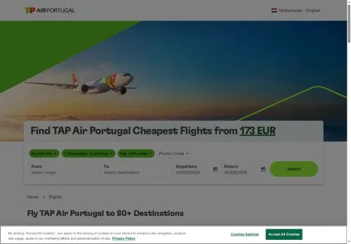 TAP Air Portugal März 2026