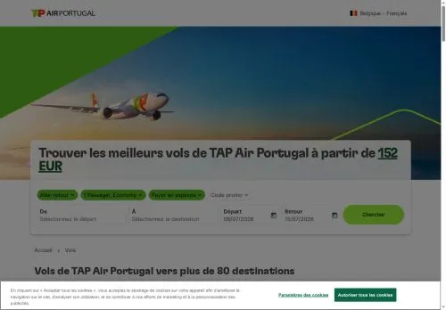 TAP Air Portugal Juli 2026