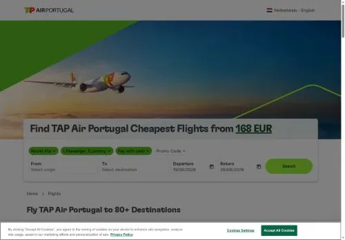 TAP Air Portugal September 2026