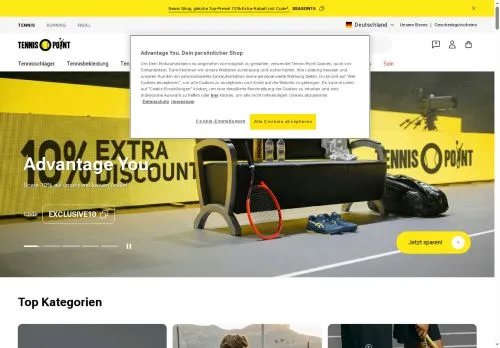 Tennis Point März 2026