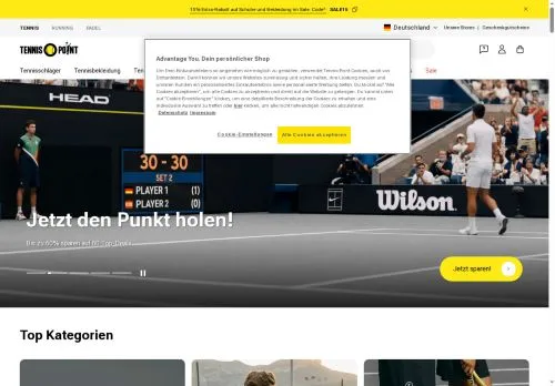 Tennis Point April 2026