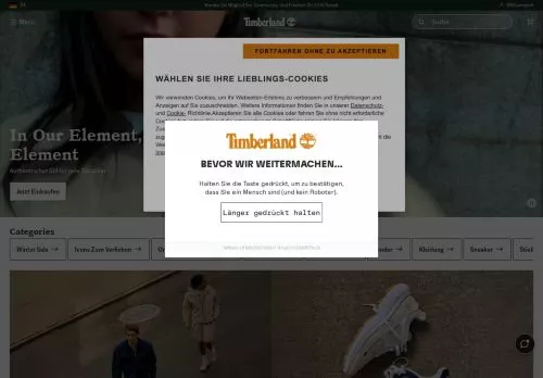 Timberland Februar 2026