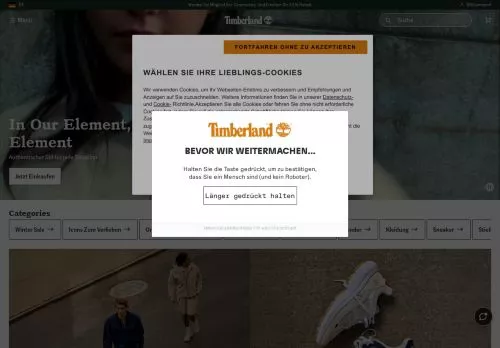 Timberland Februar 2026