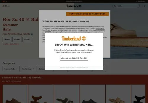 Timberland Juni 2026