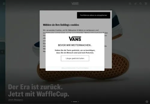 Vans März 2026