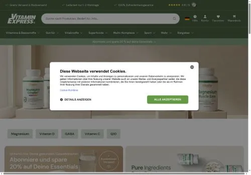 Vitamin Express April 2026