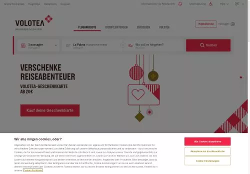 Volotea Dezember 2025