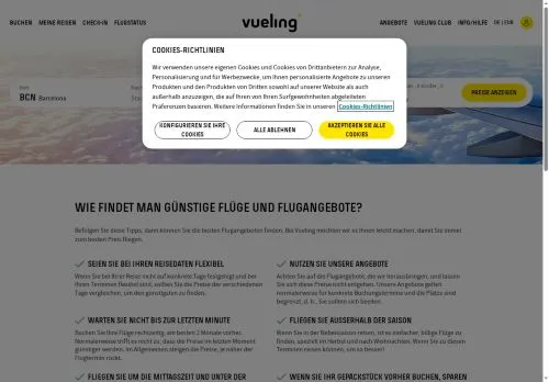 Vueling August 2026