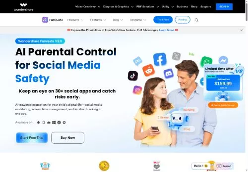 Wondershare FamiSafe Februar 2026