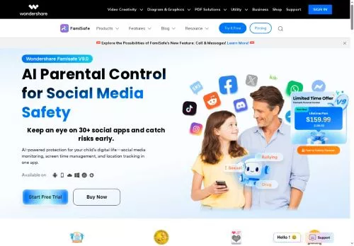 Wondershare FamiSafe Februar 2026