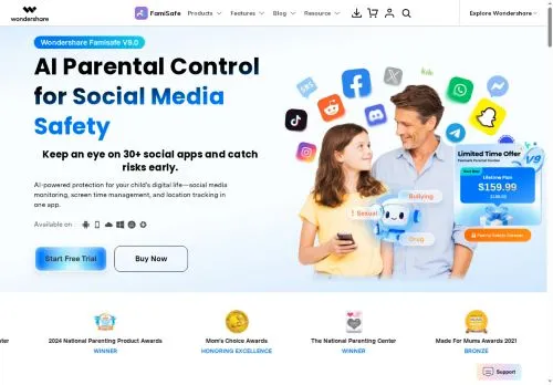 Wondershare FamiSafe März 2026