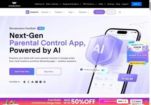 Wondershare FamiSafe Dezember 2025