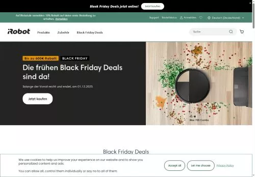 iRobot November 2025