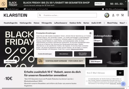 Klarstein November 2025