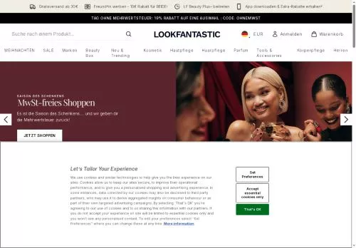 Look Fantastic Dezember 2025