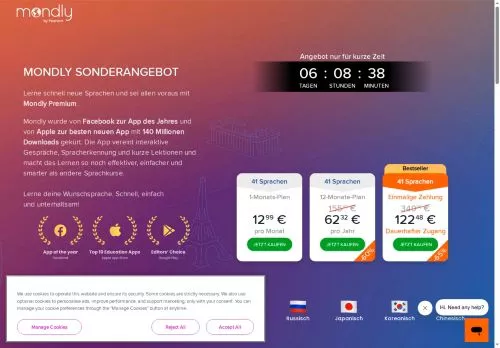 Mondly Dezember 2025